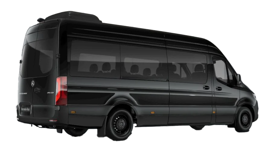 Mercedes-Benz Sprinter luxury minibus for private group transfers