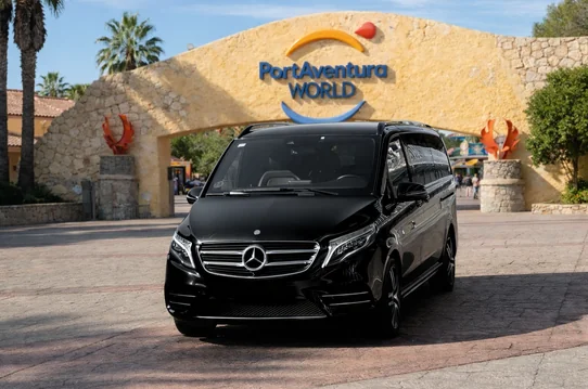 Private transfer from Barcelona to PortAventura